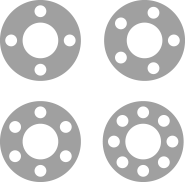 We offer wheels with a wide variety of bolt patterns