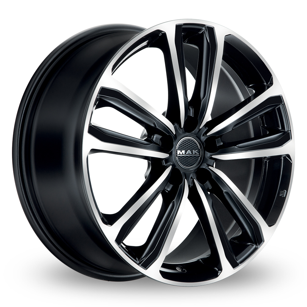 15 InchMAKMagmaBlack MirrorAlloy Wheels