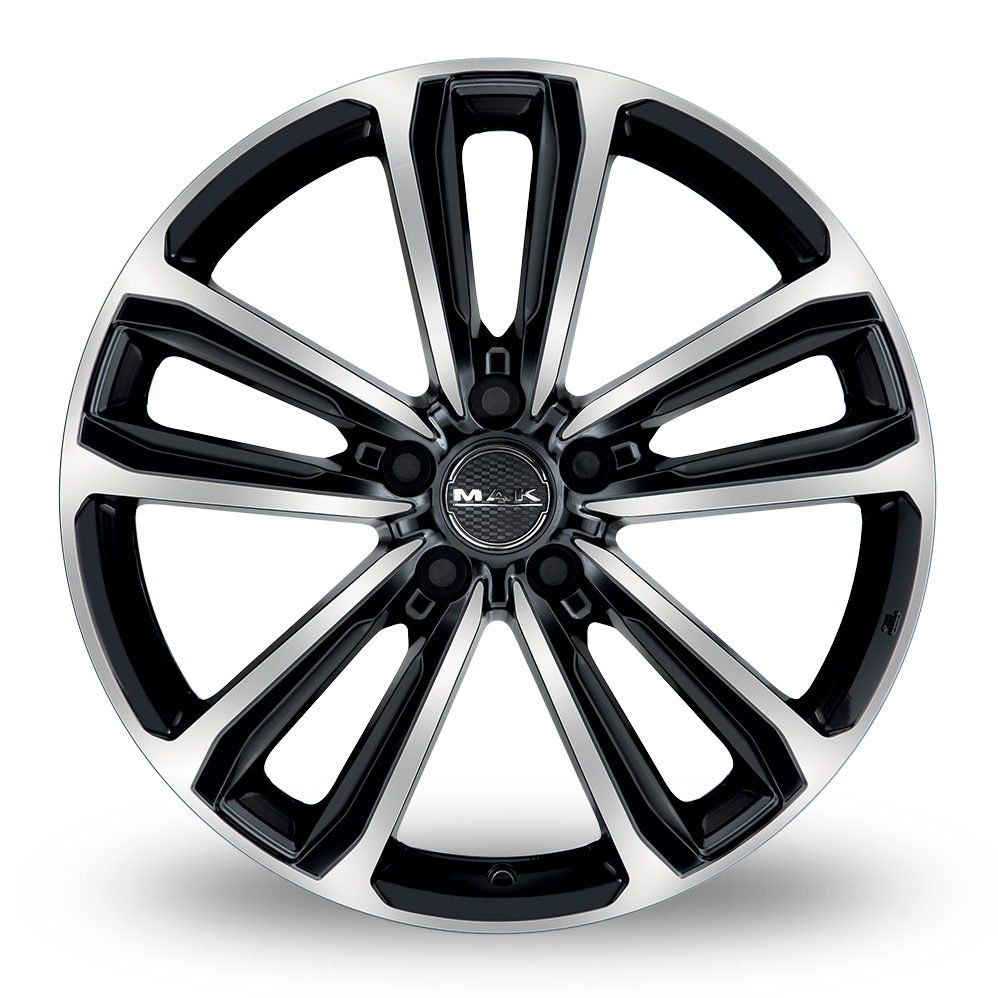 15 InchMAKMagmaBlack MirrorAlloy Wheels