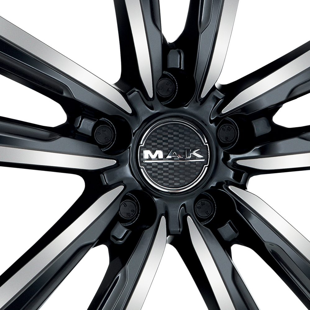 15 InchMAKMagmaBlack MirrorAlloy Wheels