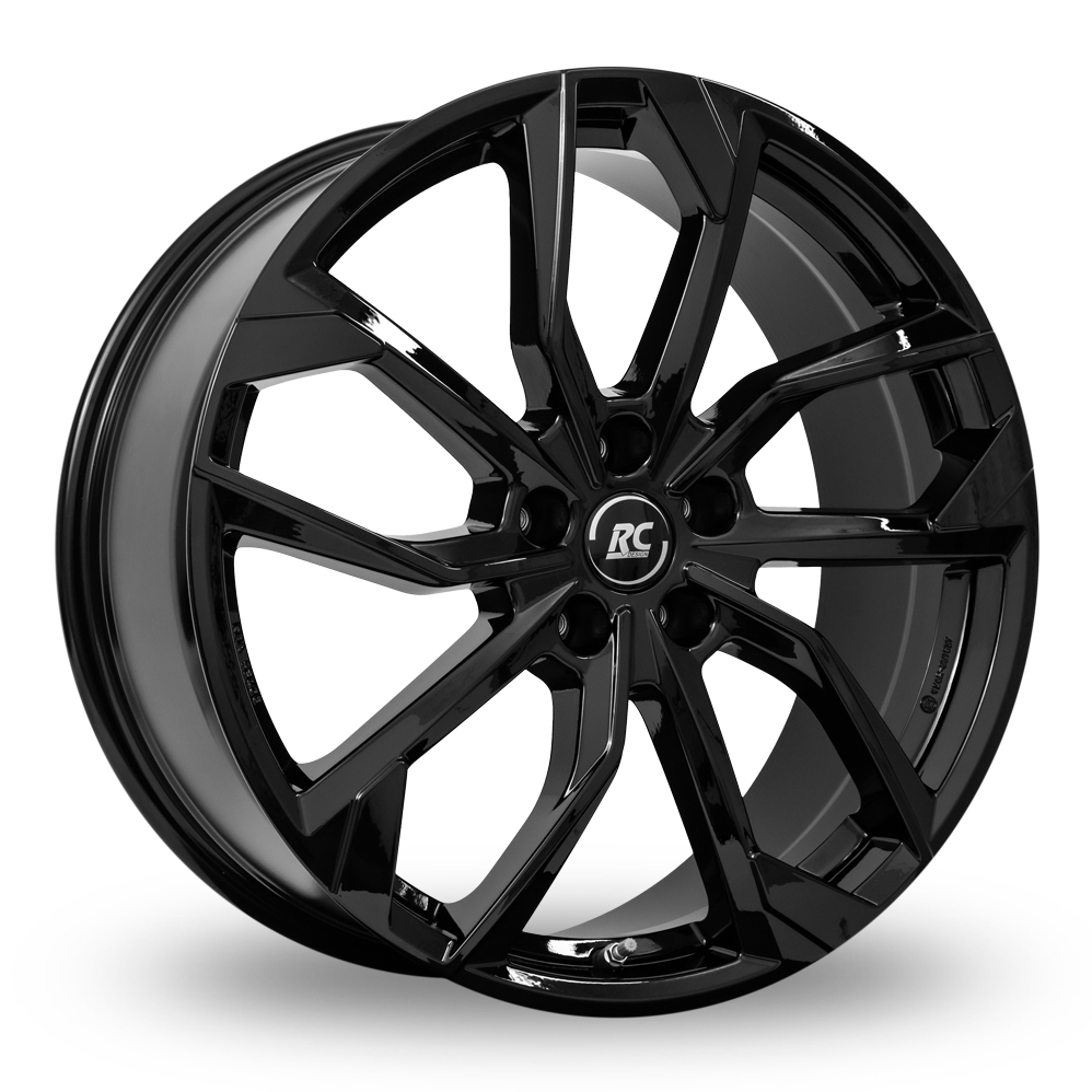 17 Inch RC Design RC34 Gloss Black Alloy Wheels